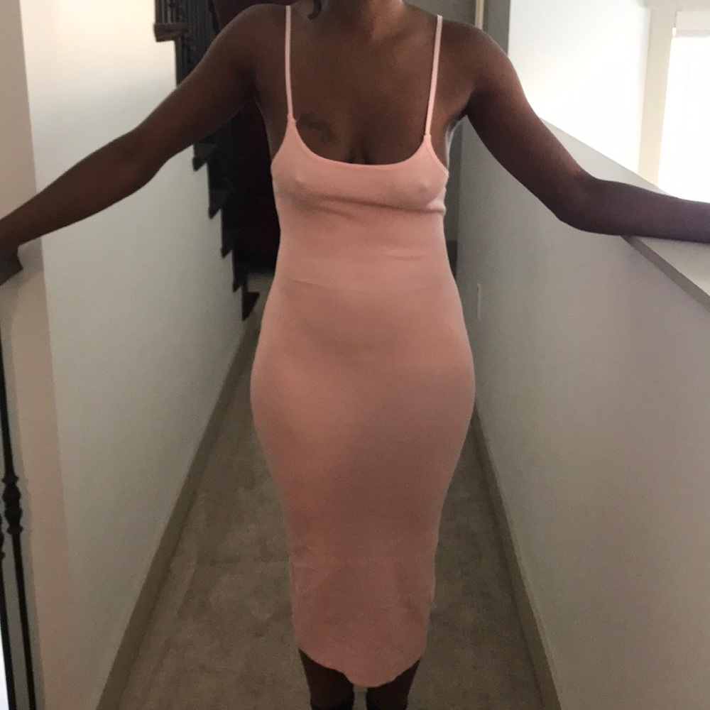 Pink Body-Con dress
